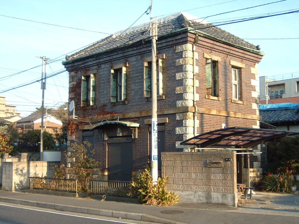 なくなった房州石の館（大正15年・1926）　習志野市津田沼