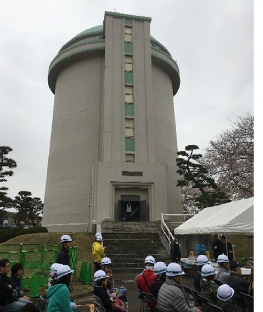 千葉県水道局栗山配水塔　近代土木遺産