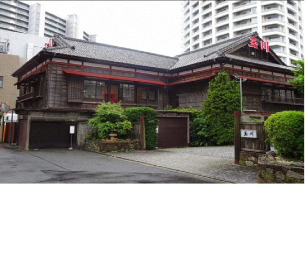 割烹　玉川　太宰治が執筆にいそしんだ旅館　市川市